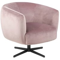 Fåtölj Tokyo - ljusrosa velour Fåtölj Tokyo - ljusrosa velour