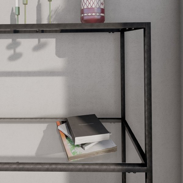 Console Berra 80 x 30 cm - Noir Console Berra 80 x 30 cm - Noir