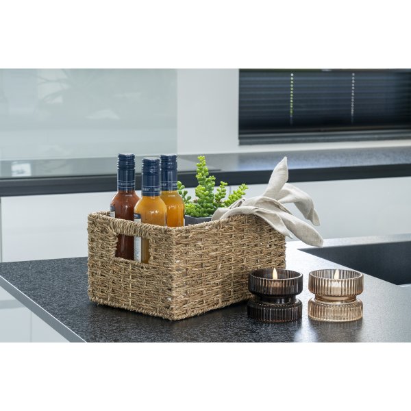 Bougeoir Salin - Ambre/marron Bougeoir Salin - Ambre/marron