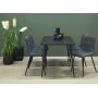 Smokey matbord 120x80 cm - Svart bets