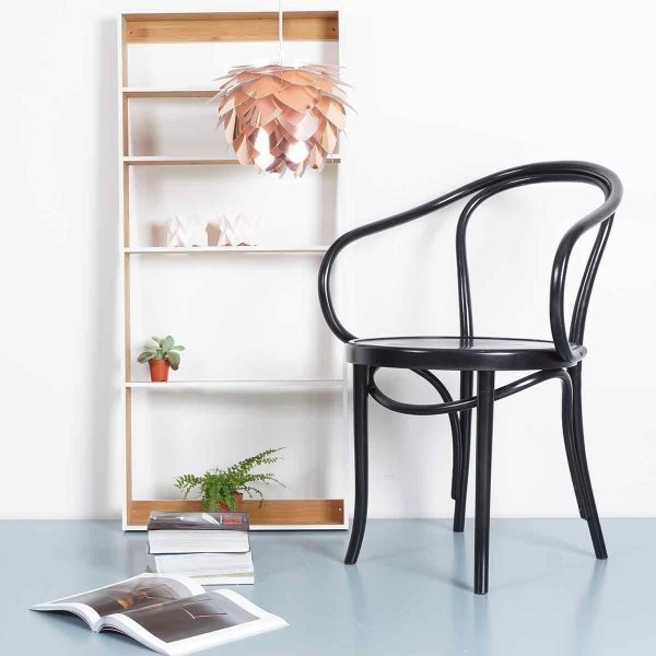 Chaise  cadre No 30 avec assise en rotin - N\\\'importe quelle couleur sur le cadre