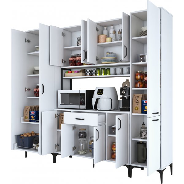 Armoire Jericho 132 - Blanc