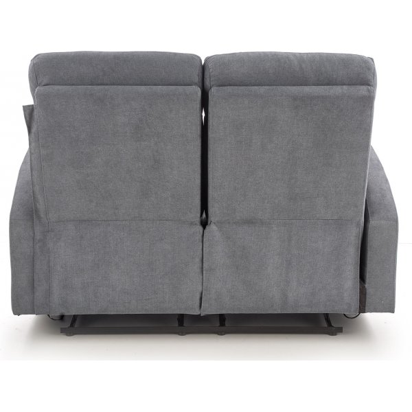 Canapé inclinable 2 places Anslo - Gris Canapé inclinable 2 places Anslo - Gris