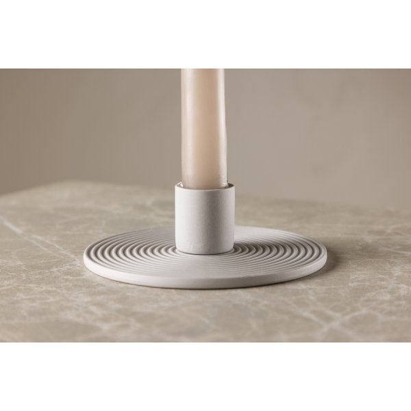 Dian ljusstake 12 x 4 cm - Gr�