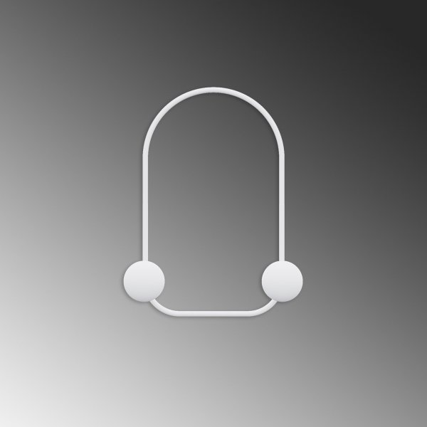 Frog klädhängare - Vit Frog klädhängare - Vit