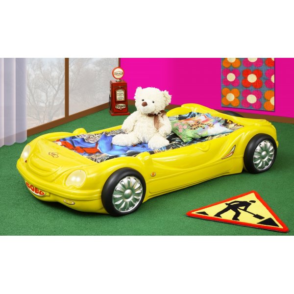 Bobo racerbil barnsng- Valfri frg!