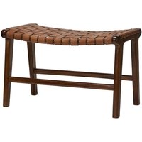 Fotpall Porto Large - Konjak / Teak Fotpall Porto Large - Konjak / Teak