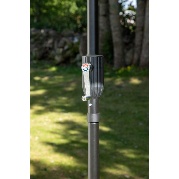 Palmetto parasoll - Svart/Vit Palmetto parasoll - Svart/Vit