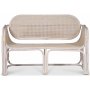 Glory Webbing 2-sits soffa i rotting - Whitewash