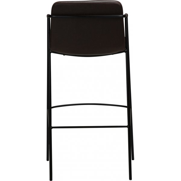 Tabouret de bar Boto - Chocolat PU Tabouret de bar Boto - Chocolat PU