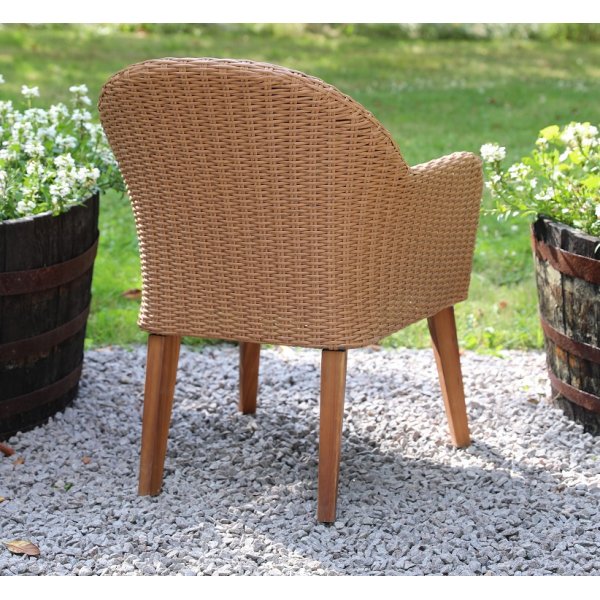 Valetta utestol rotting - Natur + Textilv�rd f�r m�bler