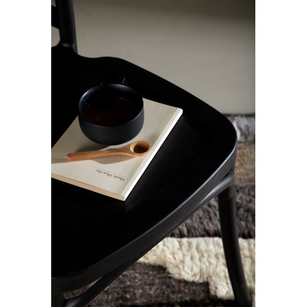 Chaise de salle à manger Crosett - Noir Chaise de salle à manger Crosett - Noir