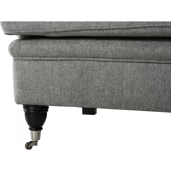 Howard hörnsoffa i Grått tyg 5-sits soffa Howard hörnsoffa i Grått tyg 5-sits soffa