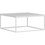 Table basse Loni 90 x 90 cm - Blanc