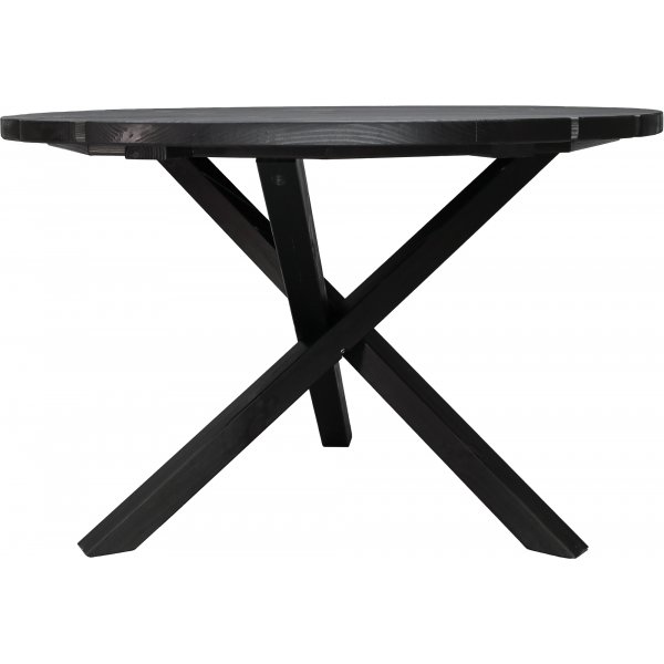 Table d'extérieur ronde noire Scottsdale Ø112 cm Table d'extérieur ronde noire Scottsdale Ø112 cm