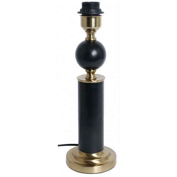 Bianca bordslampa Hjd 38 cm - Guld/Svart
