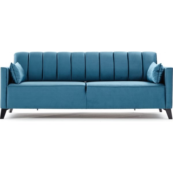 Ova 3-sits bddsoffa - Turkos