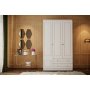 Inci kledingkast 105 x 50 x 182 cm - Wit