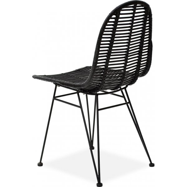 Chaise de salle  manger Juri - Noir