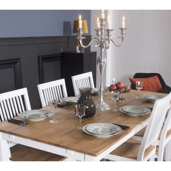 Matstol Dalars i oljad ek/vit