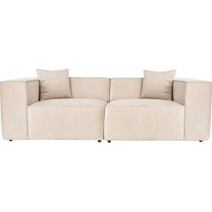 Lora 2-sits soffa - Cream