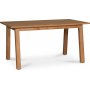 Saltsj eettafel in geolied eikenhout 150x90 cm