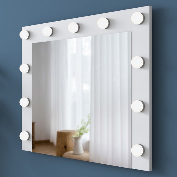 Bijou sminkbord 15 - 90 x 44,5 cm - Vit Bijou sminkbord 15 - 90 x 44,5 cm - Vit