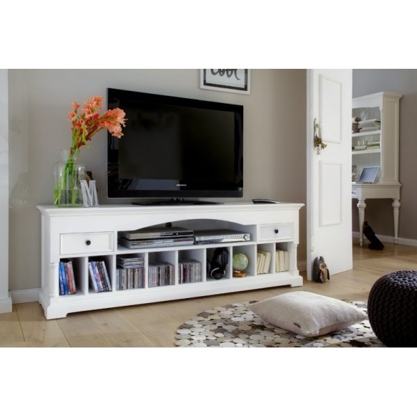 Halifax tv-bänk vit Halifax tv-bänk vit