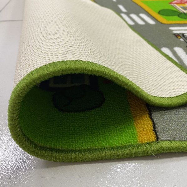 Barnmatta Trafikmatta City Tuftad - 133x175 cm