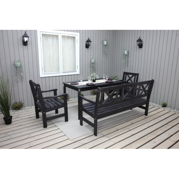 Bankgroep Europa - Klassiek zwart + Vlekverwijderaar voor meubels