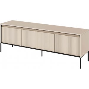 Trend mediabnk B167 cm - Beige/svart