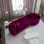 Macaroon divansoffa - Fuchsia