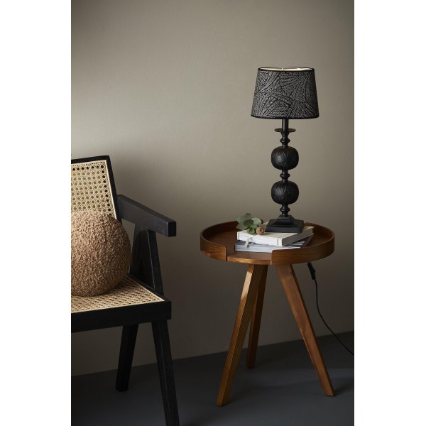Pied de lampe Flory - Noir - 45 cm