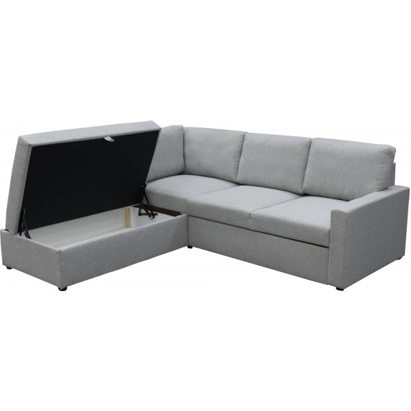 Bddsoffa med frvaring + Flckborttagare fr mbler