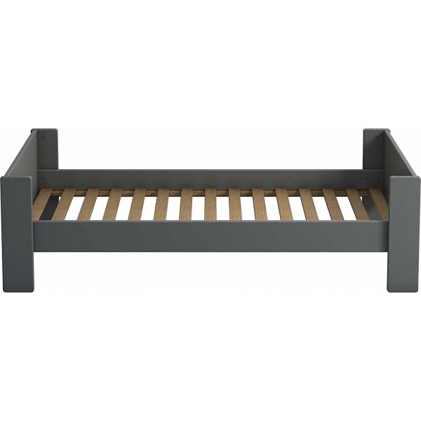 Voor kinderen eenpersoonsbed 90 x 200 cm - Grijs