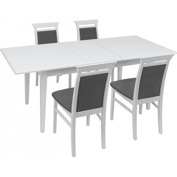 Chaise de salle  manger Idento - Gris