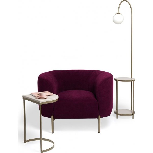 Macaroon fåtölj - Fuchsia Macaroon fåtölj - Fuchsia