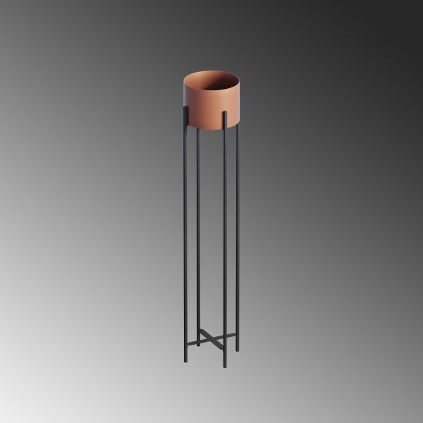 Pot Plato 24 - Noir/cuivre