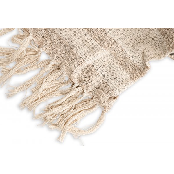 Bondi pld 130x170 cm - Beige/mrkgrn/vit