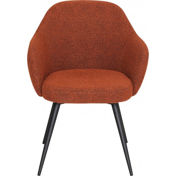 Chaise de salle à manger Derek - Rouge/noir Chaise de salle à manger Derek - Rouge/noir