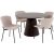 Groupe repas Bolton - Brun fonc/beige