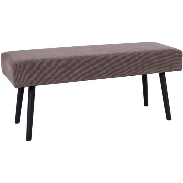 Skiby sittbänk - Grå/svart Skiby sittbänk - Grå/svart