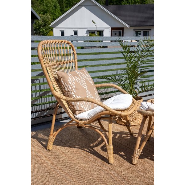 Fauteuil Ella - Nature/cru