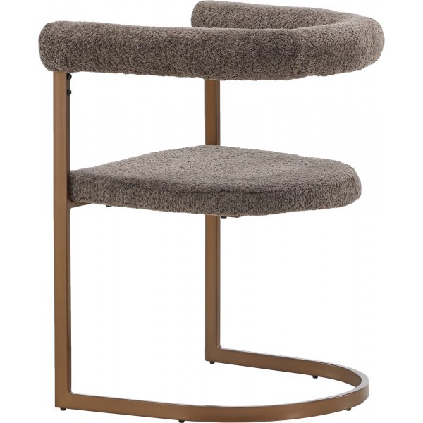 Morning dining stoel - Bruine boucl