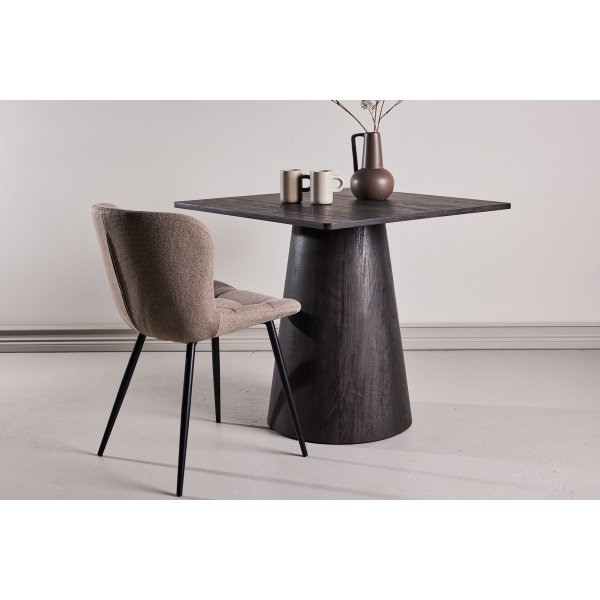 Matbord Lanzi 80x80 cm - mocca Matbord Lanzi 80x80 cm - mocca