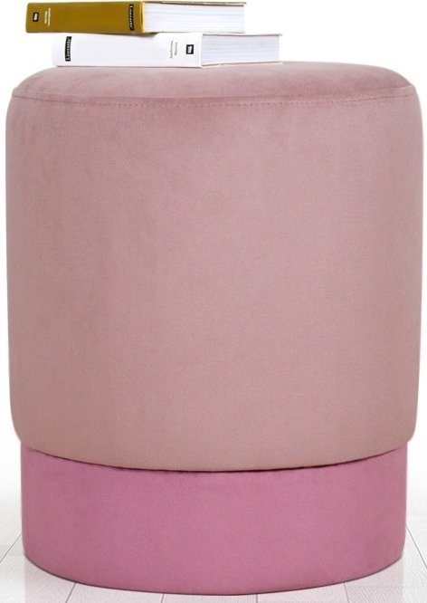 Ropp sittpuff - Rosa - Sittpuffar, Fåtöljer