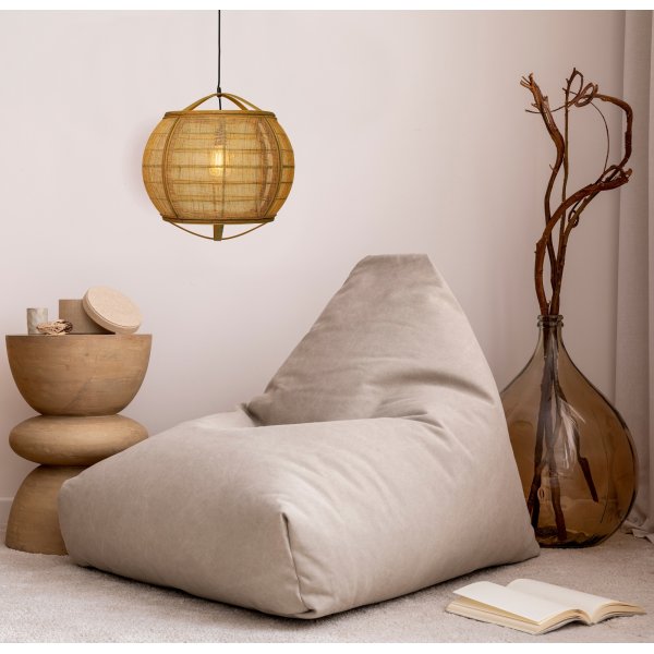 Borneo taklampa 58 cm - Natur