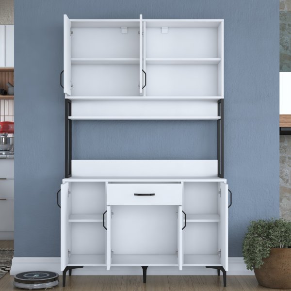 Armoire Jericho 128 - Blanc Armoire Jericho 128 - Blanc