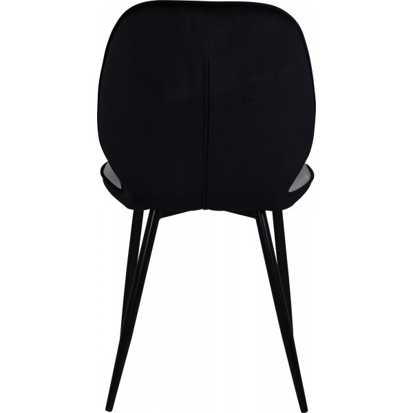 Chaise de salle  manger Nummi - Gris clair/noir