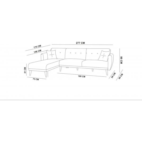 Aria Slaapbank - Crème Aria Slaapbank - Crème